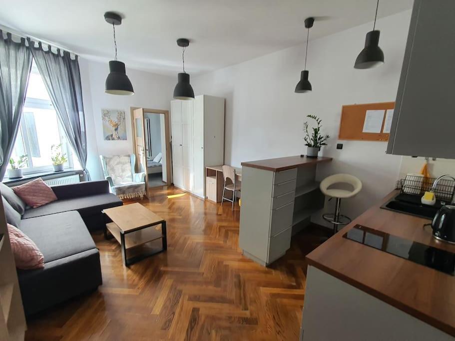 Apartament Przy Szkole Filmowej, Darmowy Parking Λοτζ Εξωτερικό φωτογραφία