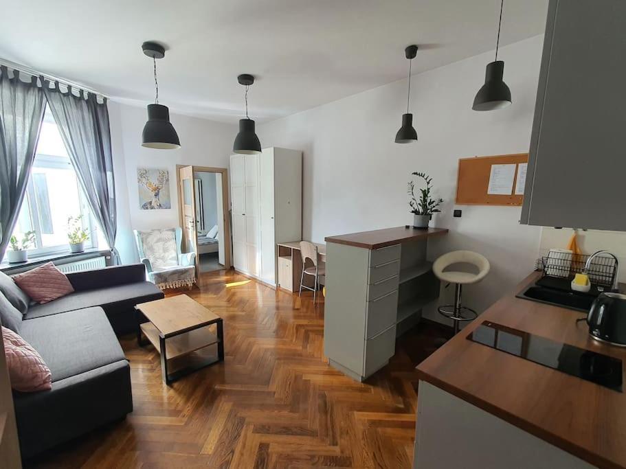 Apartament Przy Szkole Filmowej, Darmowy Parking Λοτζ Εξωτερικό φωτογραφία